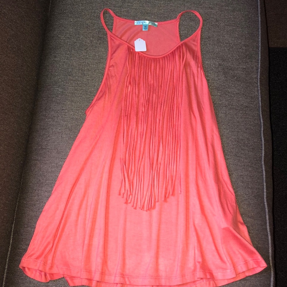 Wasabi + Mint Coral Tank